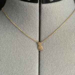 Pineapple charm necklace